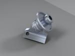Accessoires de garde-corps en aluminium 