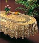 Vinyl Table Cloth - SG-311 oval 